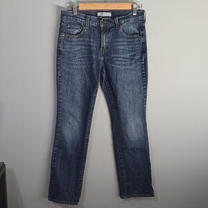 Levi's 505 jeans women's size 6 S/C blue straight leg